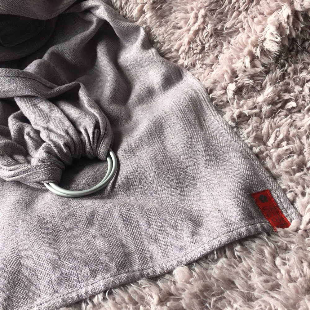 Sakura Bloom Bamboo Ring Sling